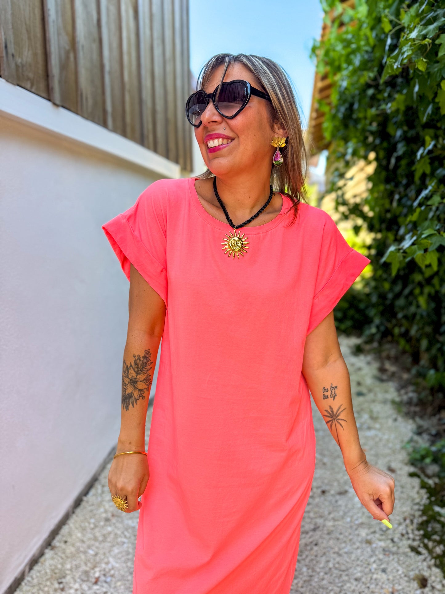 Robe SUNSHINE corail