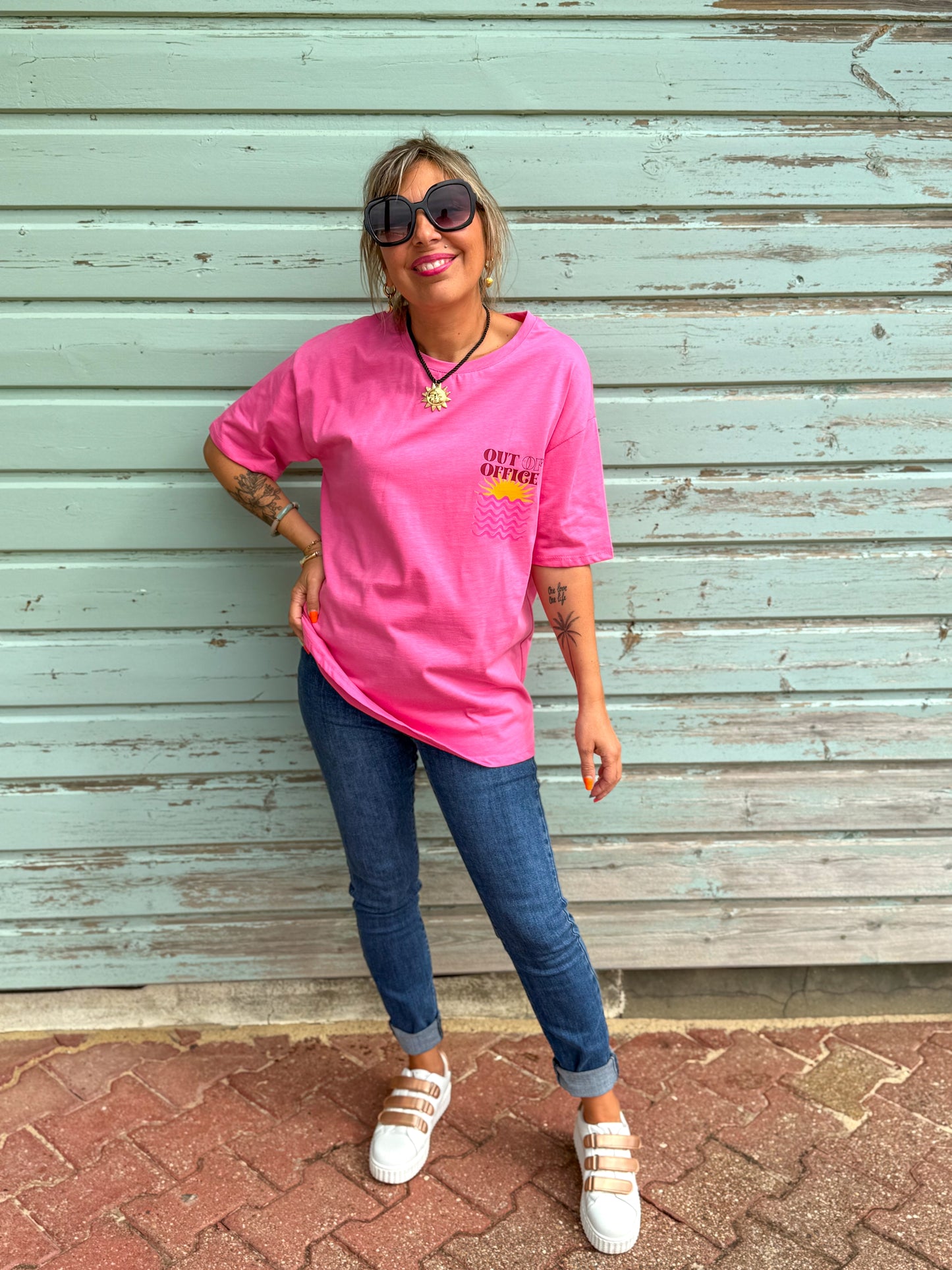 T-shirt SUNNY rose Fushia