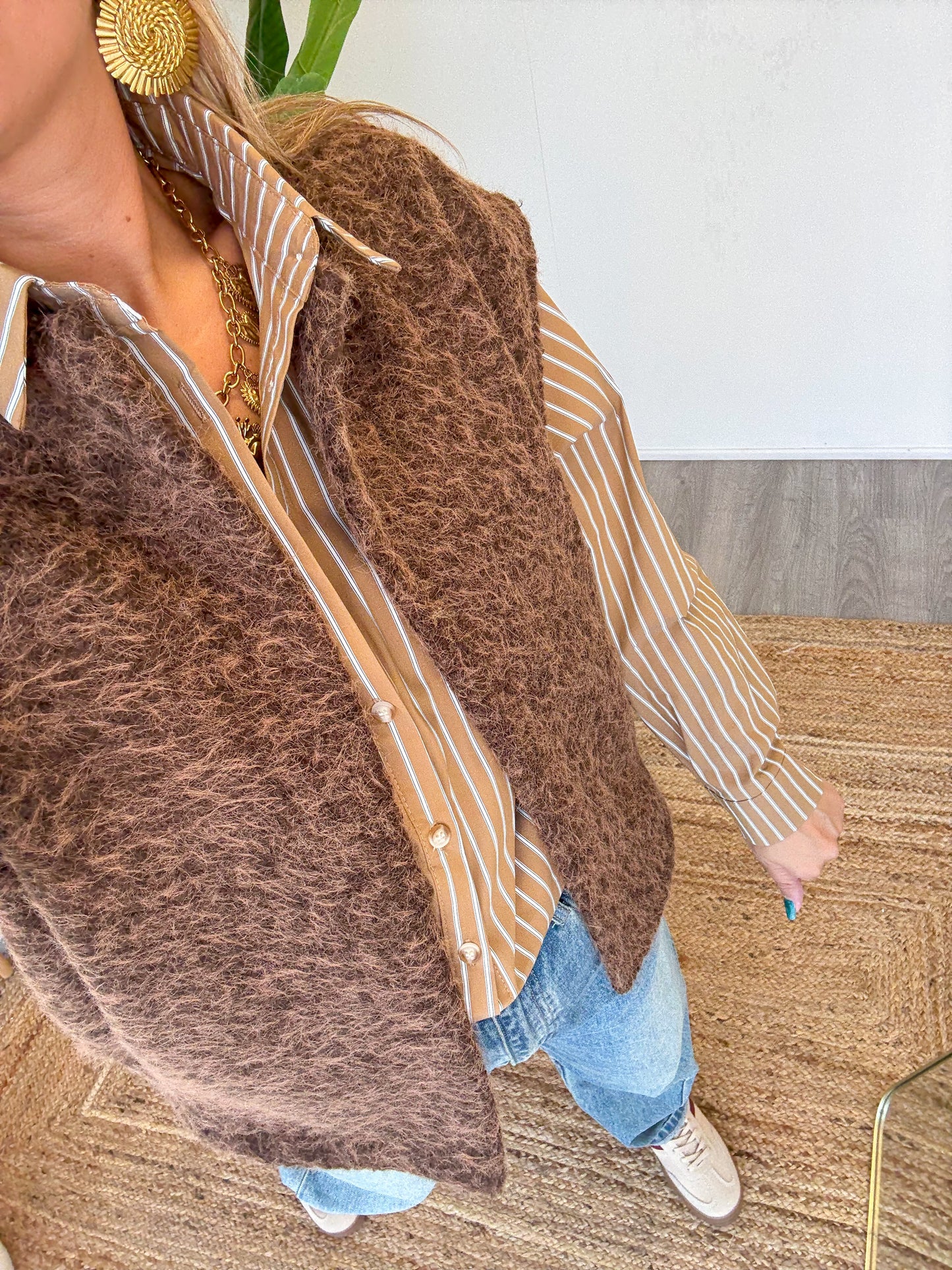 Gilet ALbA marron