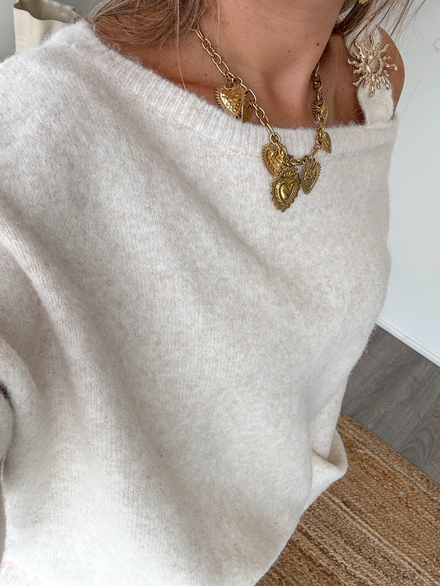 Pull HOSSEGOR écru