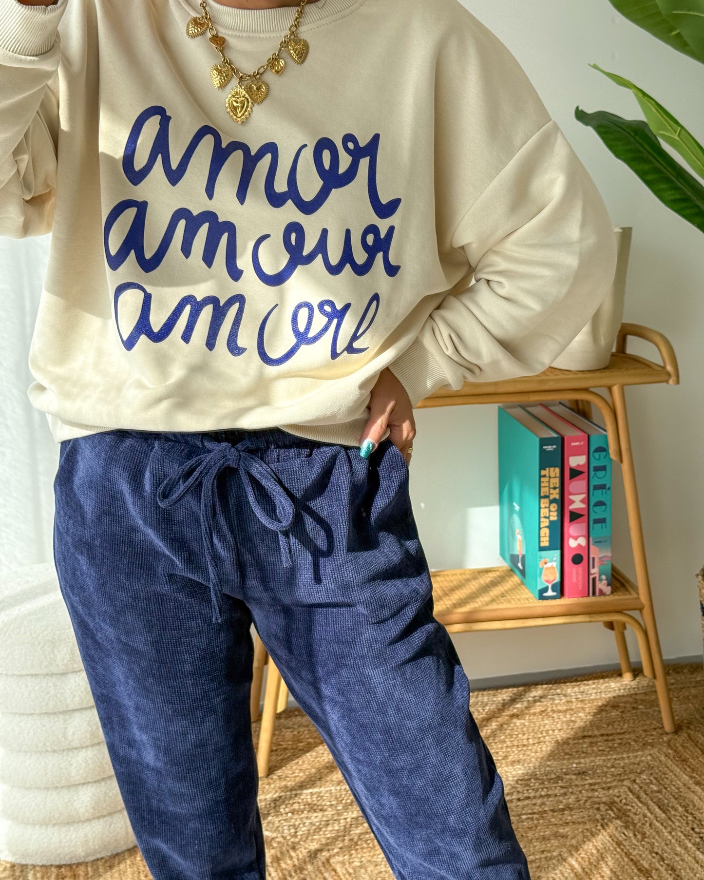 Jogging SELMA bleu marine