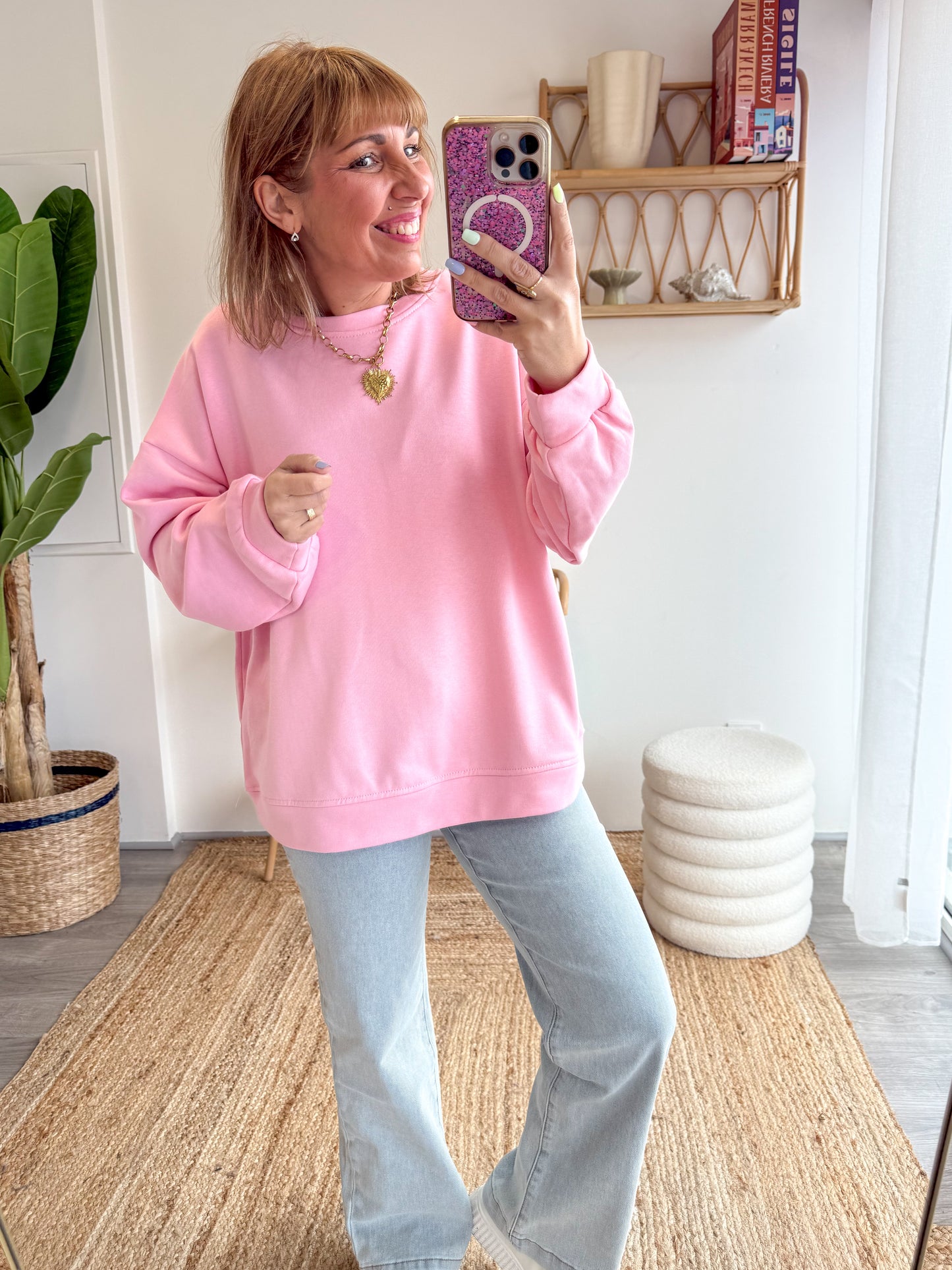 Sweat GOOD VIBES rose