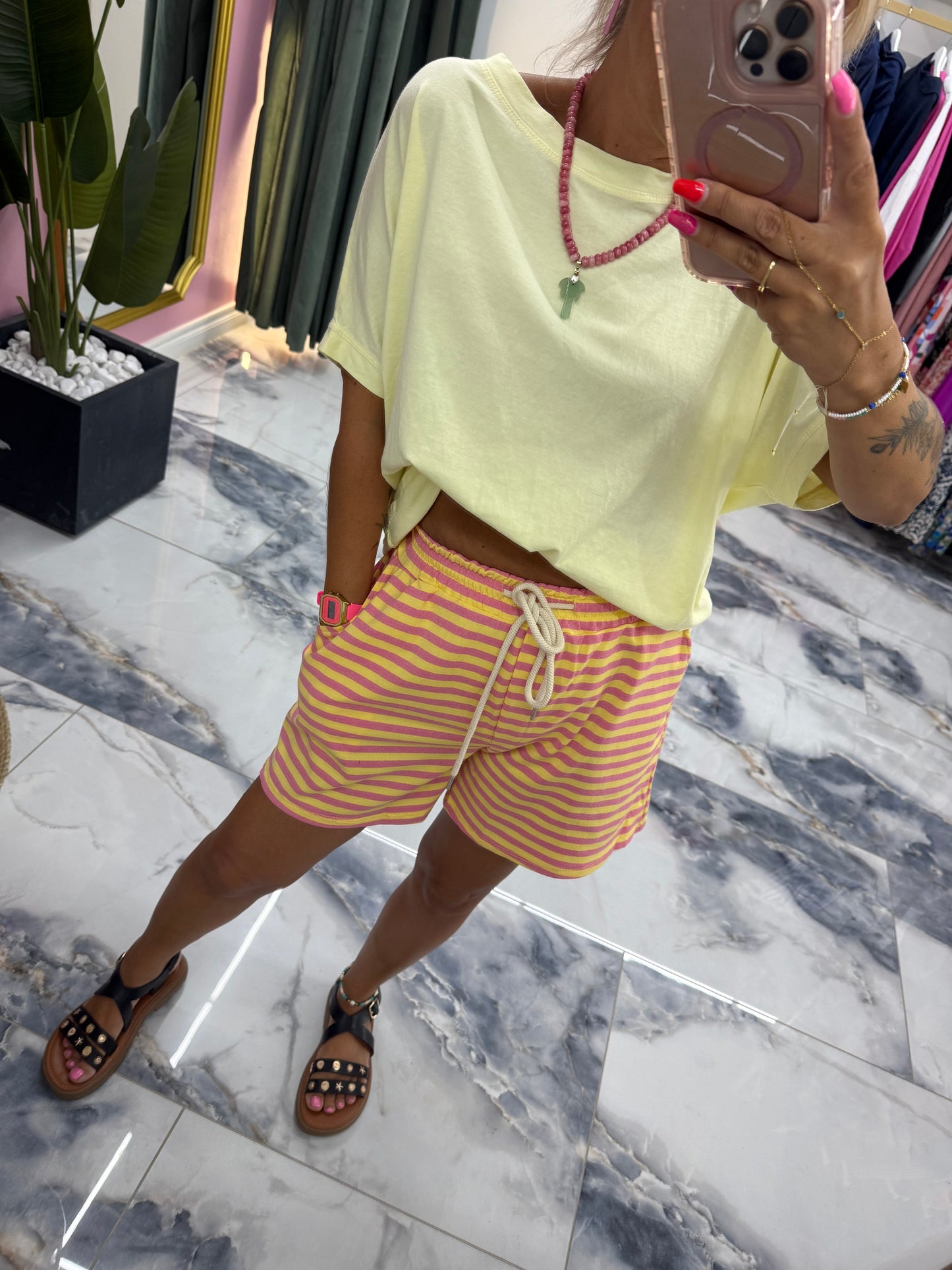 Short SORBET yellow