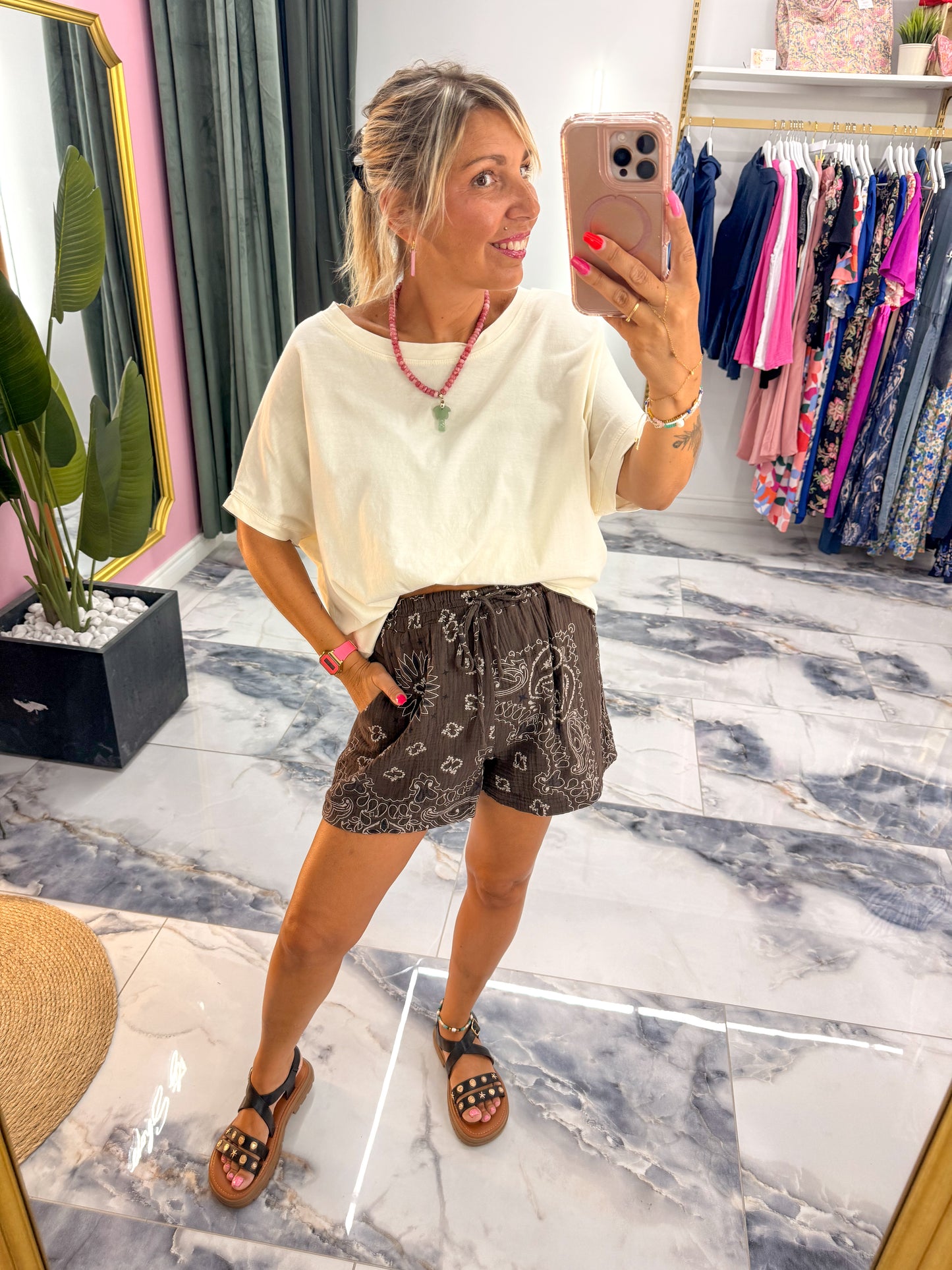 T-shirt NINON écru