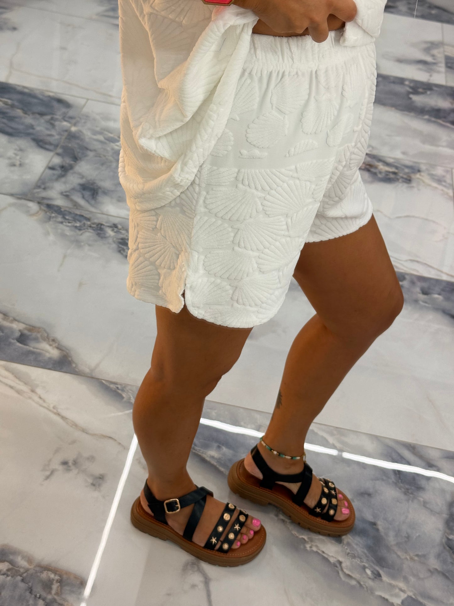 Short SUN blanc