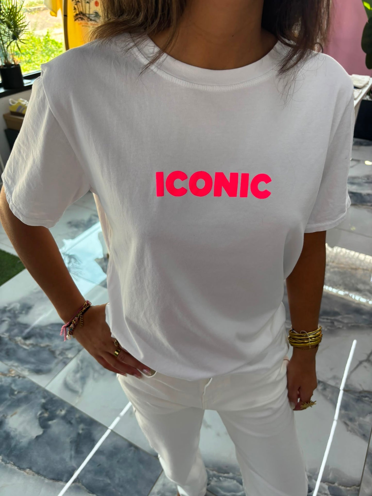 T-shirt ICONIC Blanc 2