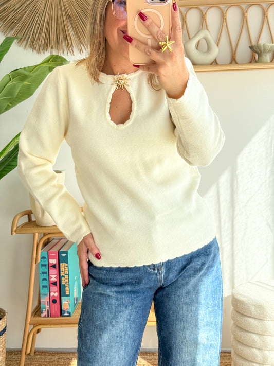 Pull LUZIA Beige