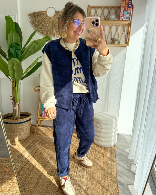 Gilet KAIA bleu marine