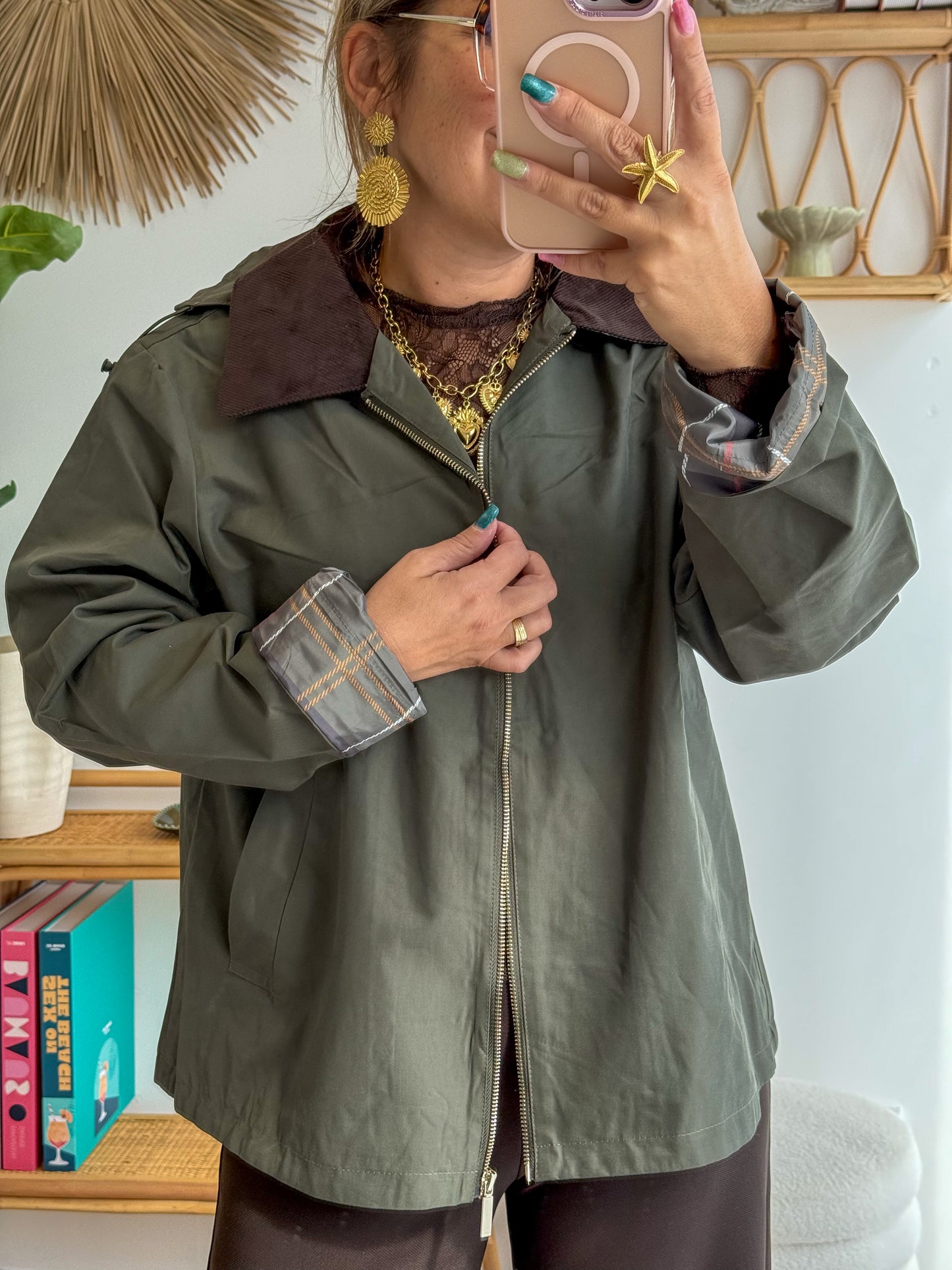 Parka QUEENS Kaki