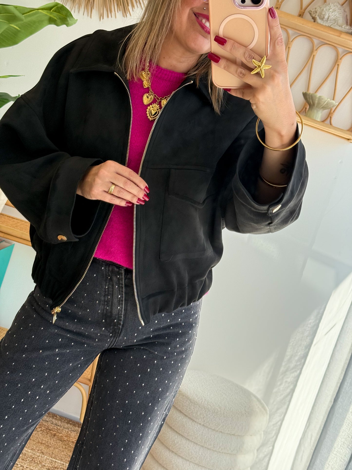Bombers MONET noir