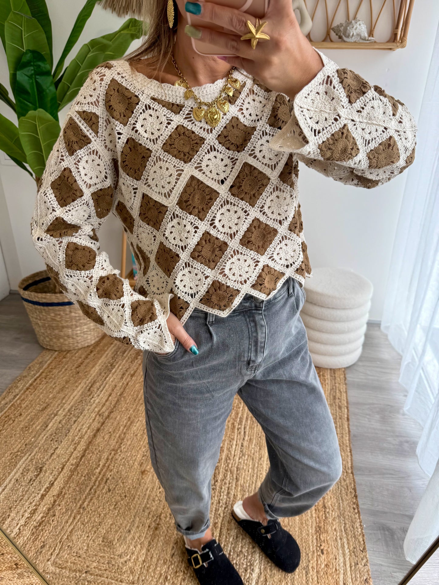 Top crochet ISLA