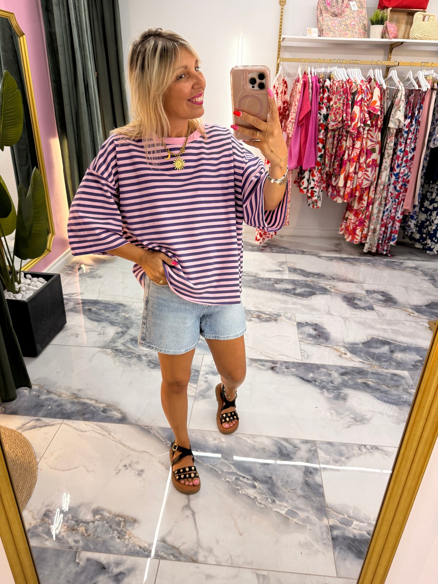 T-shirt SORBET violet