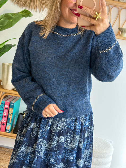 Pull MUSE Bleu Marine