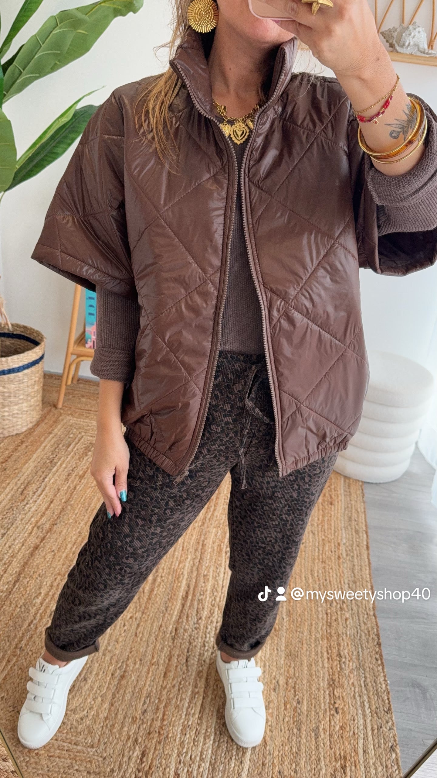 Veste NOVA marron