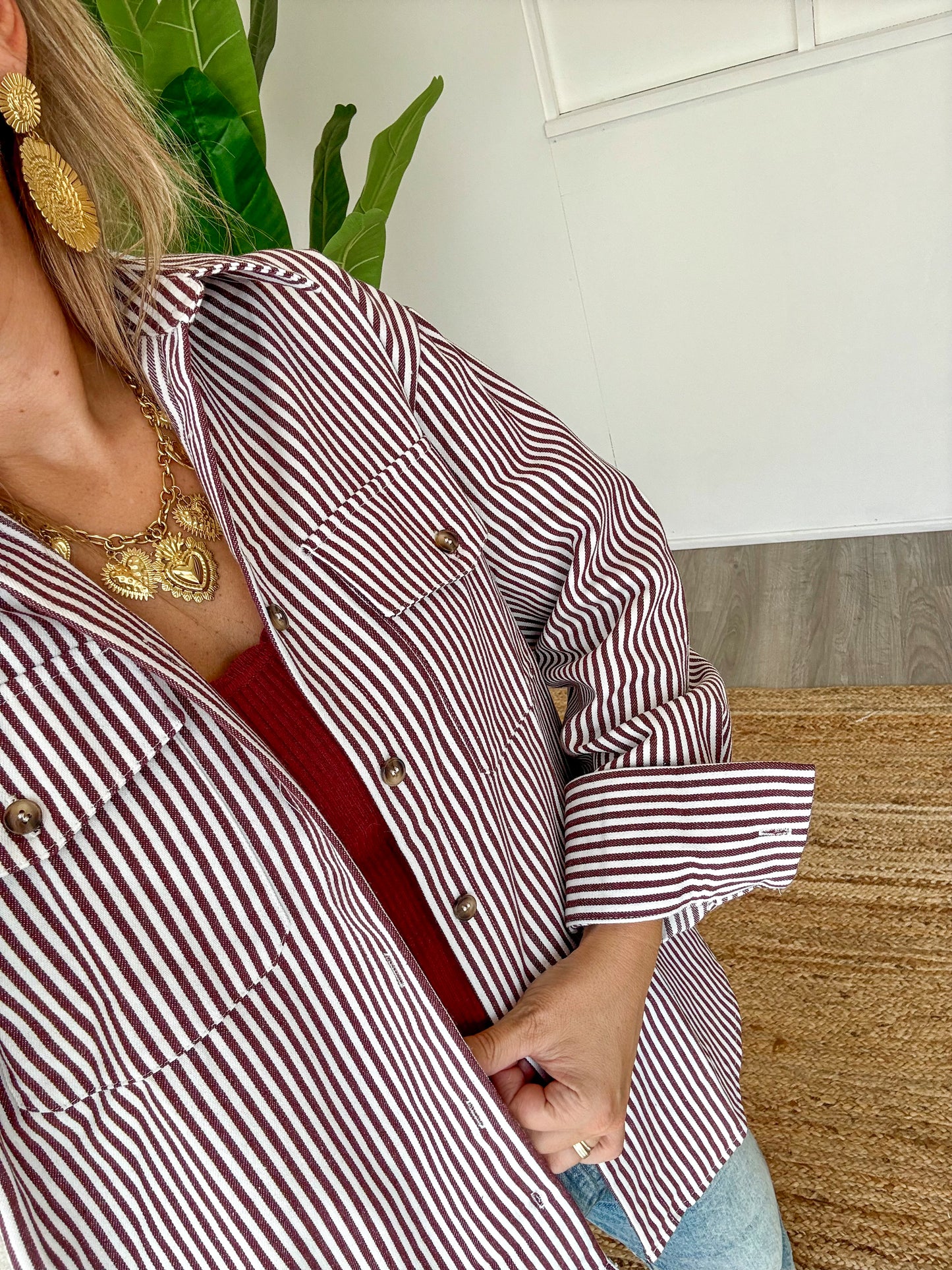 Veste / Chemise ADELE Café