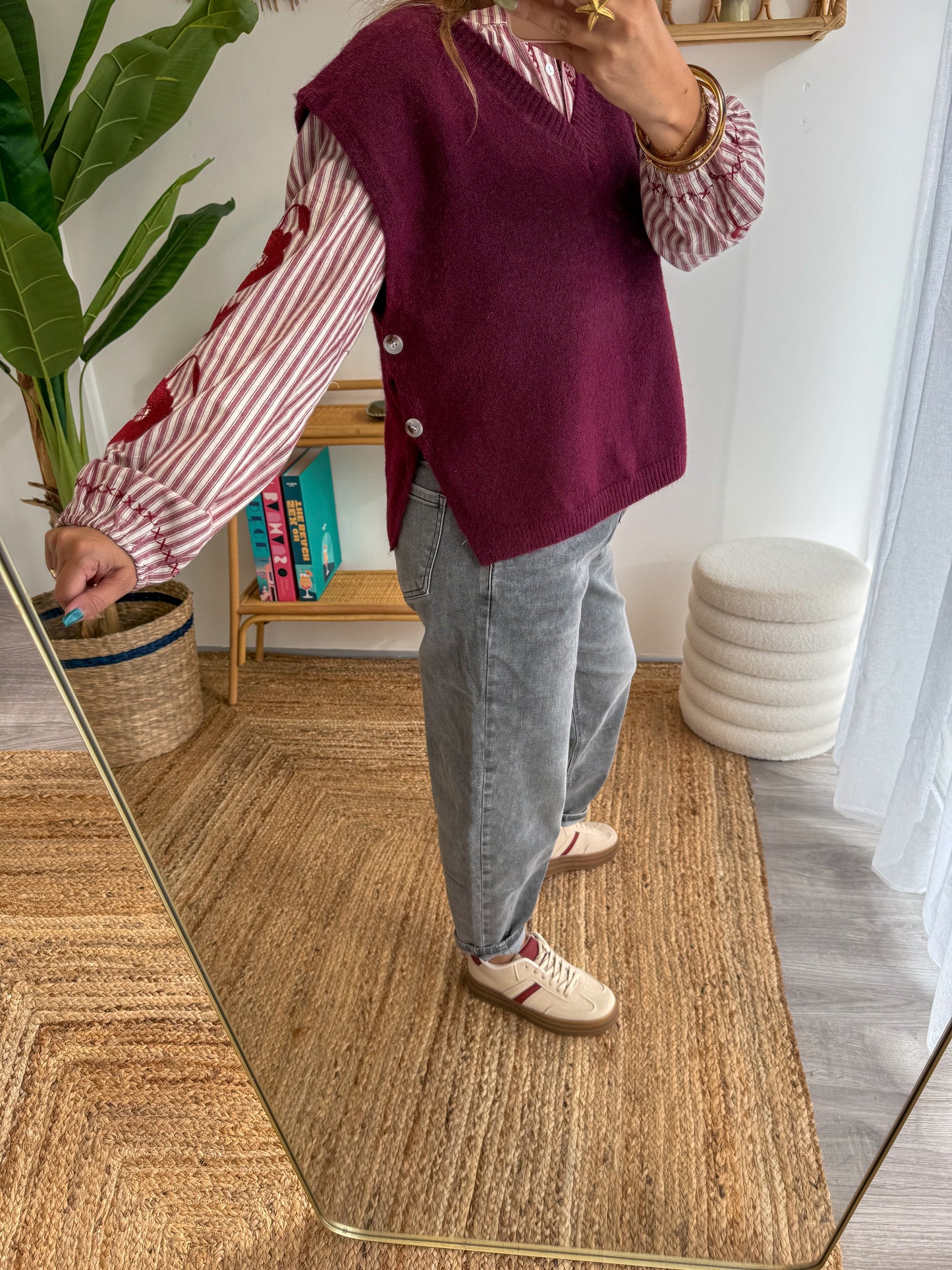 Pull Clea Bordeaux