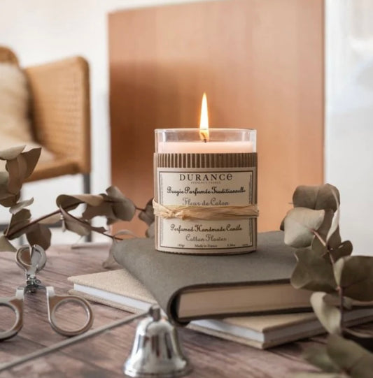 Fleur de coton - bougie parfumée Durance