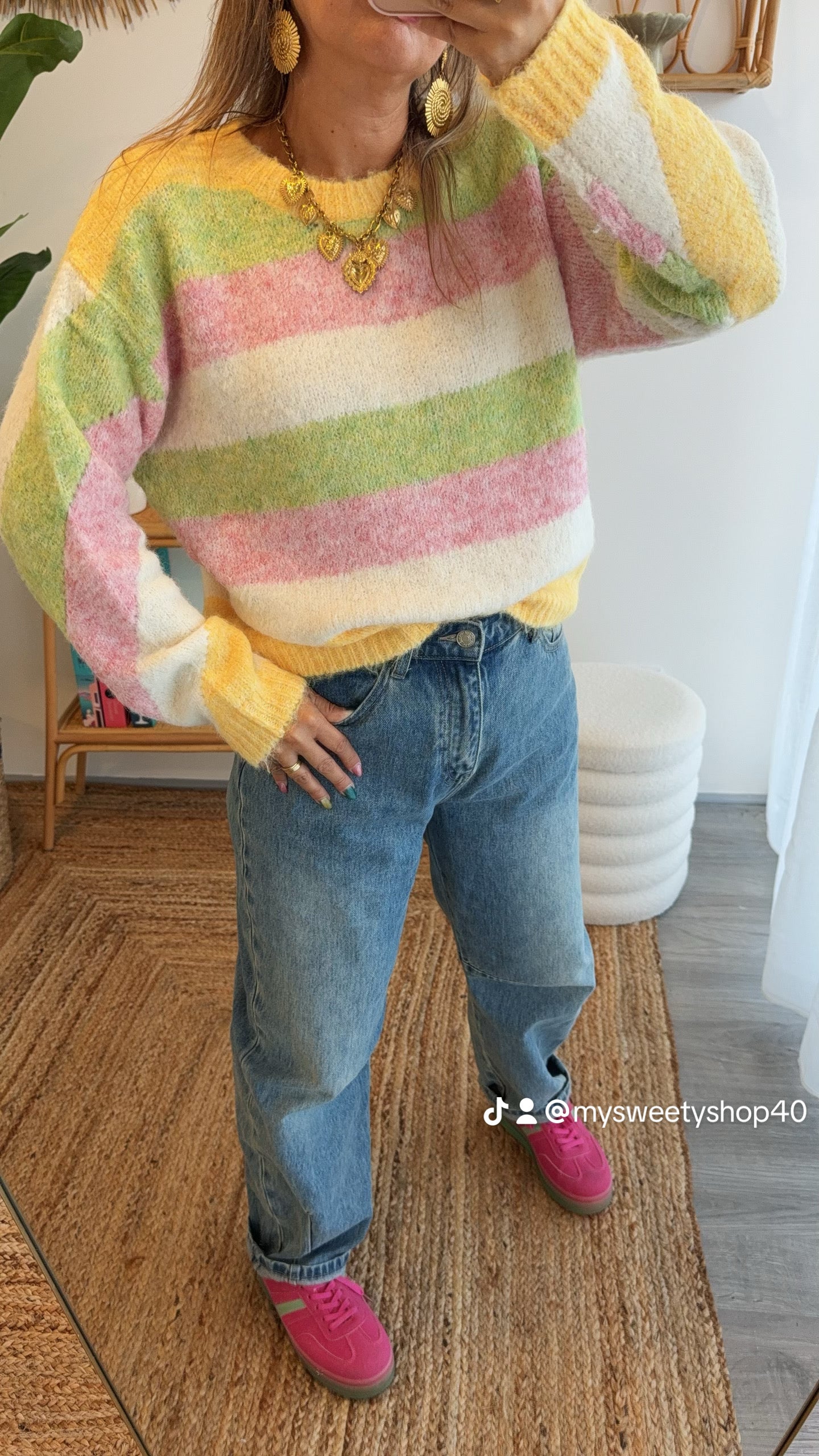 Pull DAPHNÉ vert