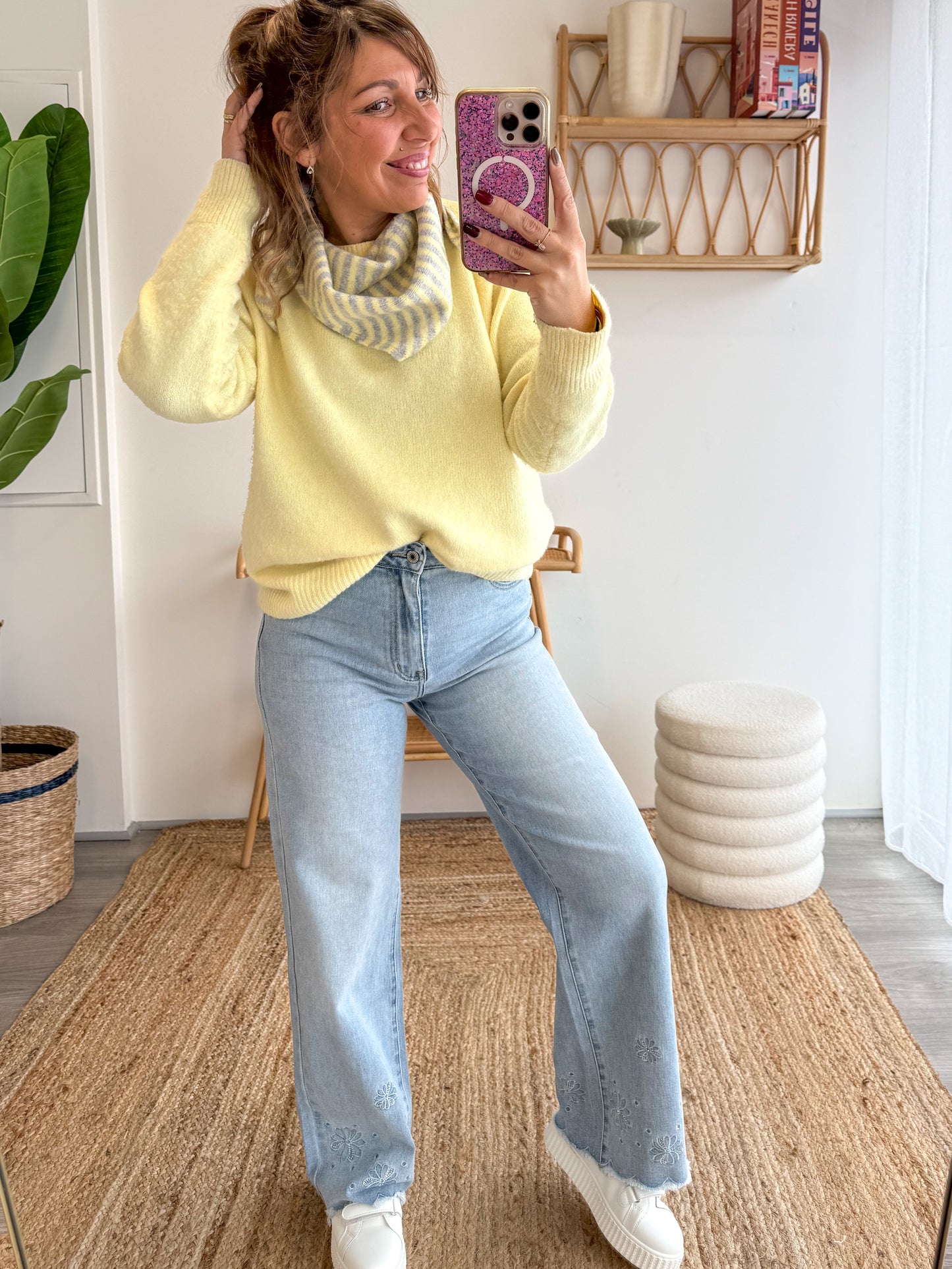 Pull ESSENTIEL jaune
