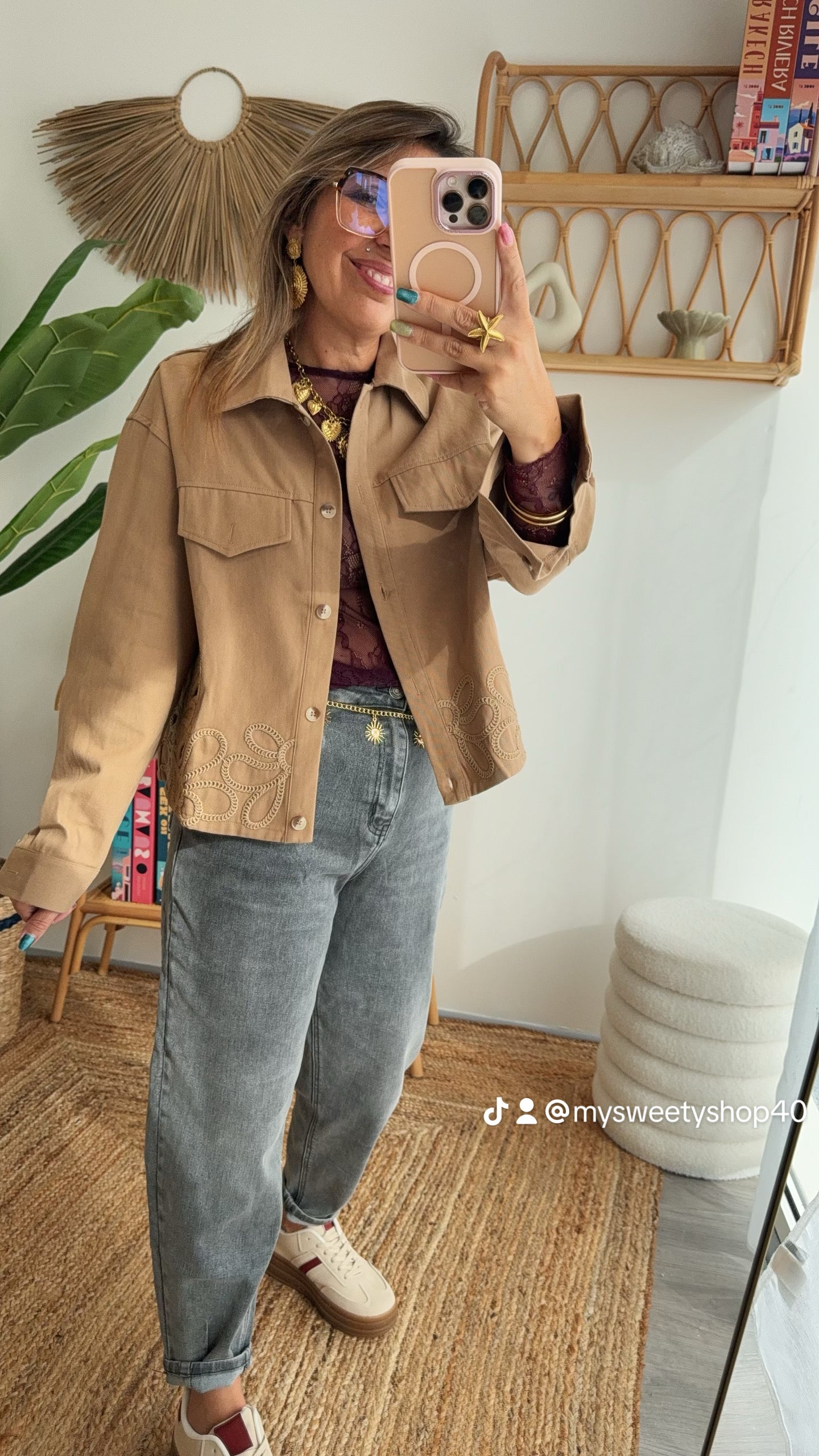 Veste WILDWOOD taupe