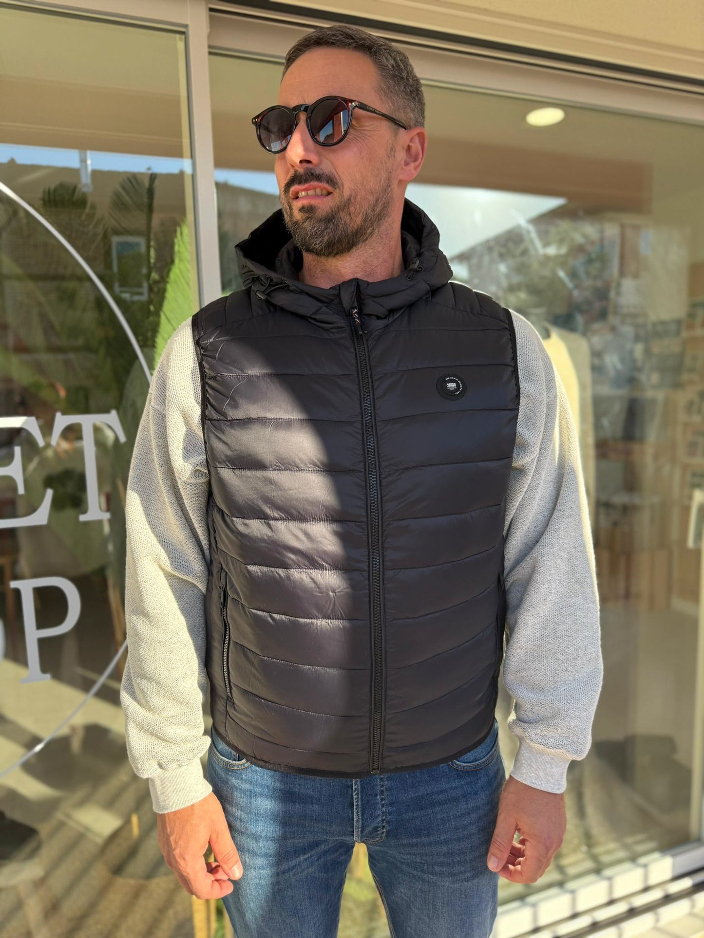 Doudoune PUFFER Noir sans manches
