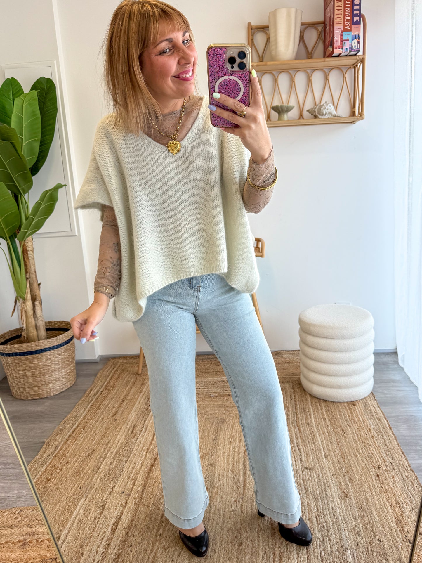 Pull ENZO beige
