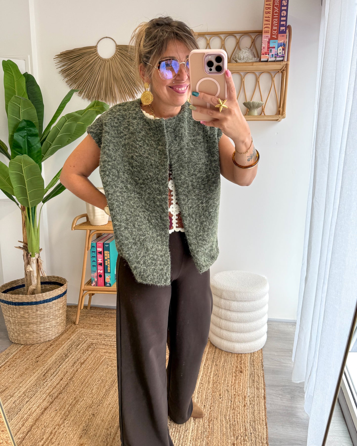 Gilet ALBA kaki