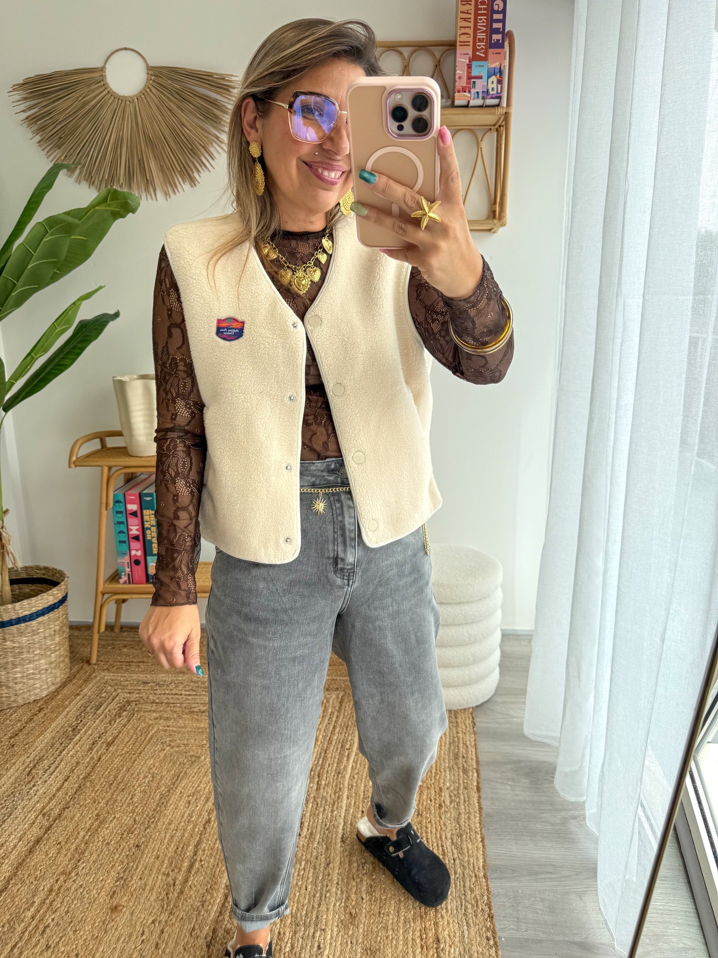 Gilet BERRY écru