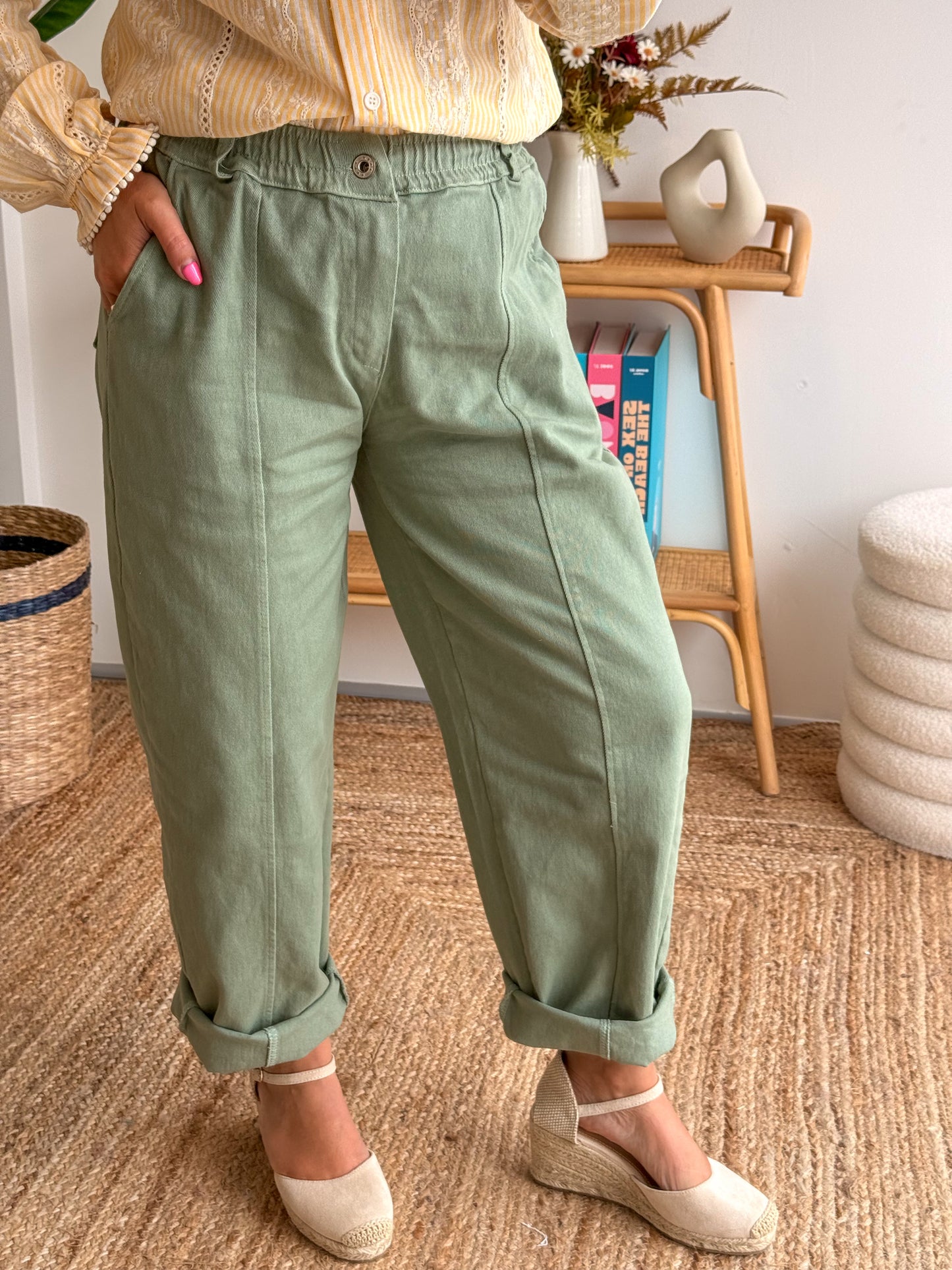 Pantalon CHARLIE kaki