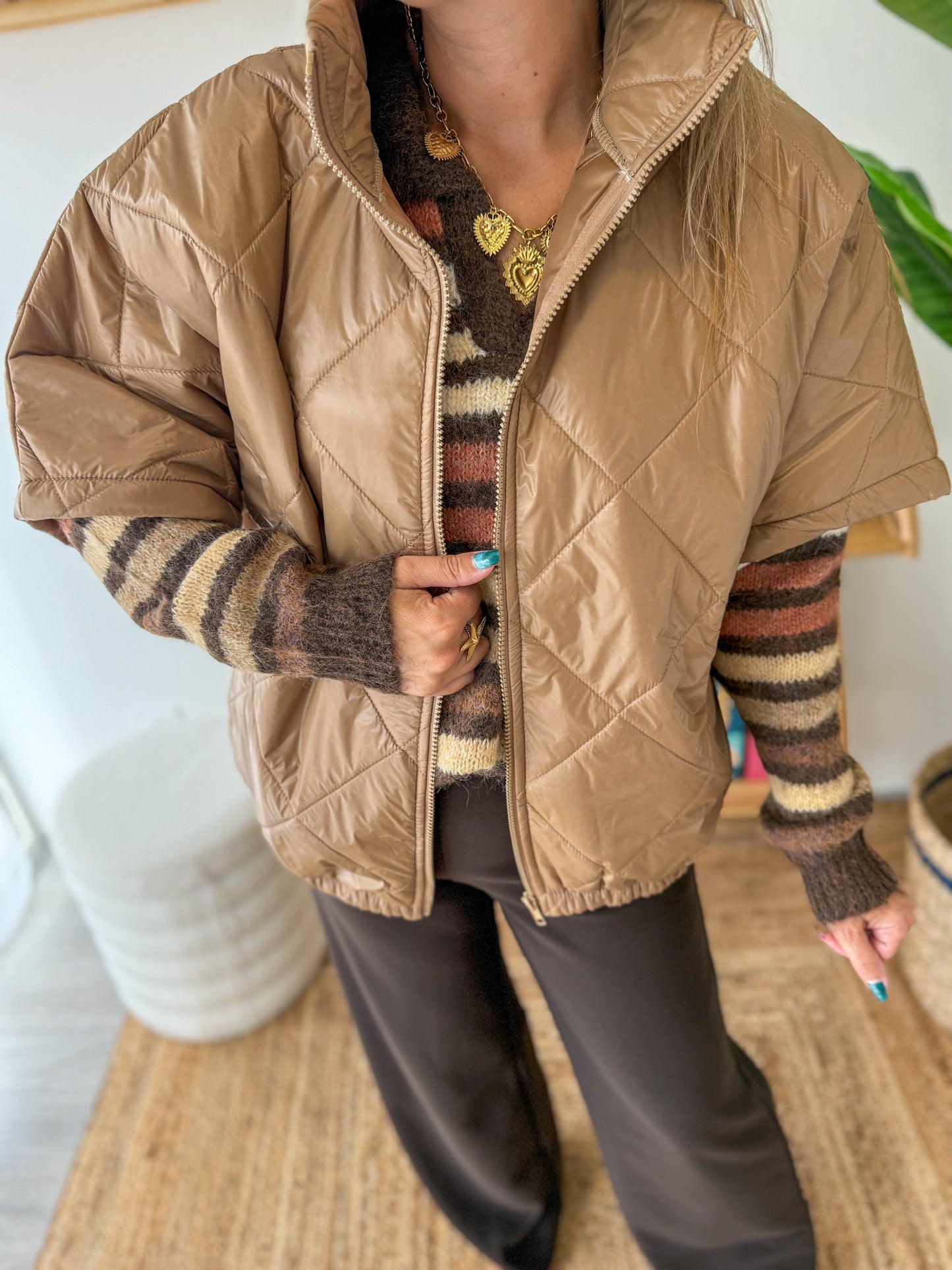 Veste NOVA camel