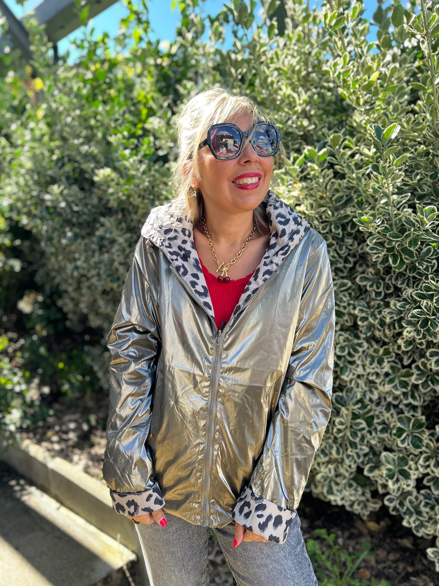 DUNE parka réversible bronze