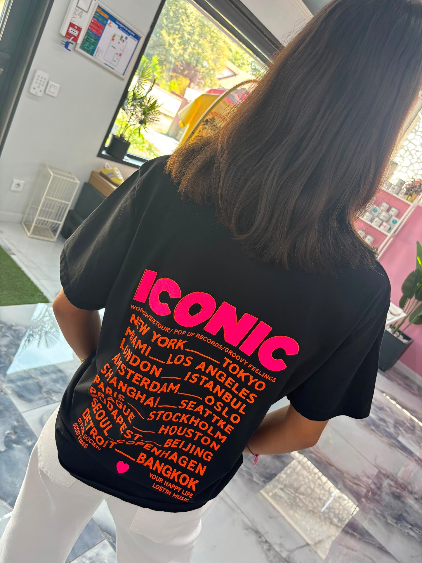 Tshirt ICONIC Noir