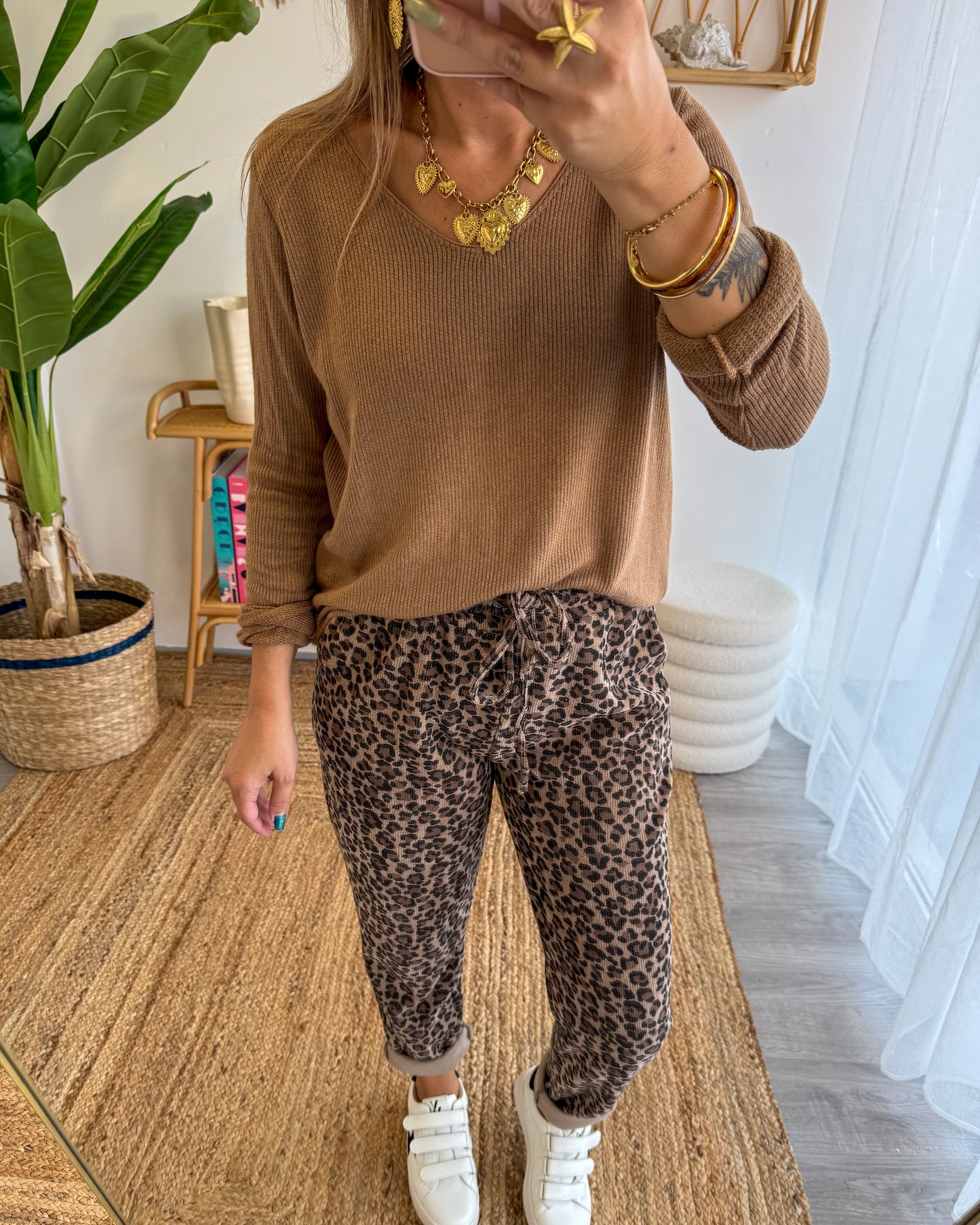 T-shirt MYA camel