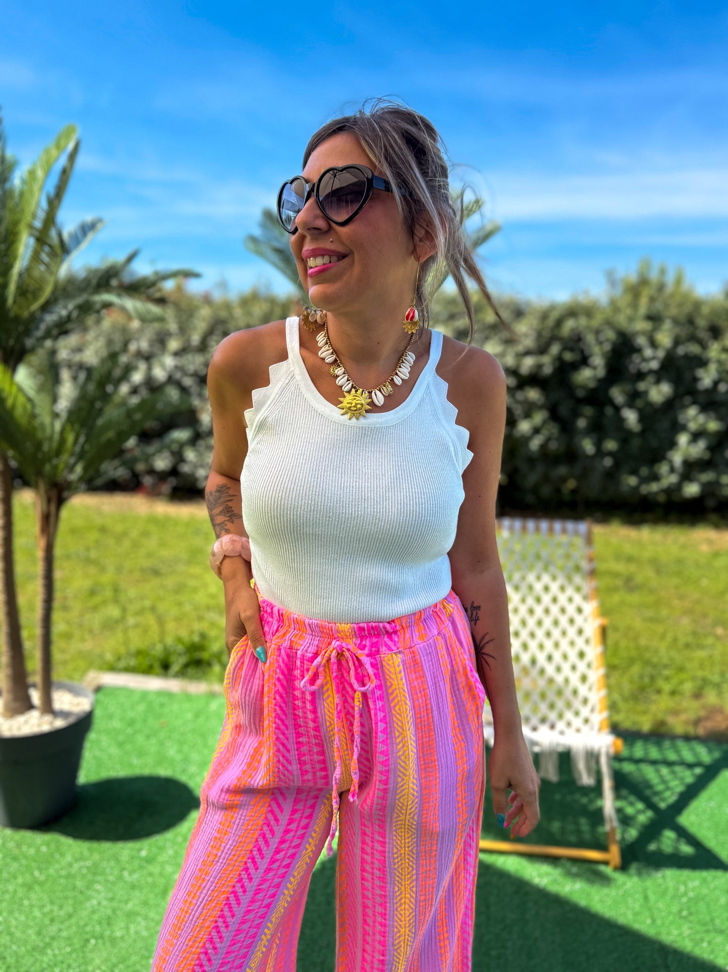 Débardeur WAVEY blanc