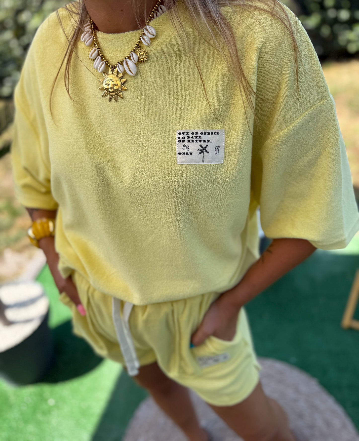 T-shirt TROPICOOL jaune