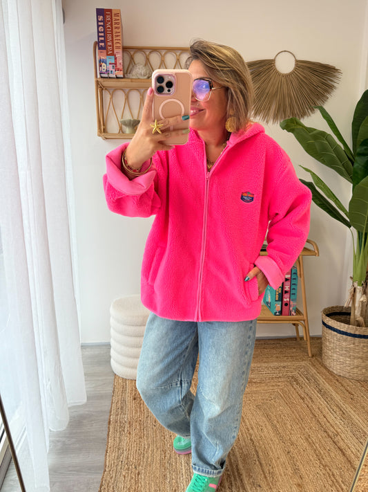 Veste MALiBU Fushia fluo