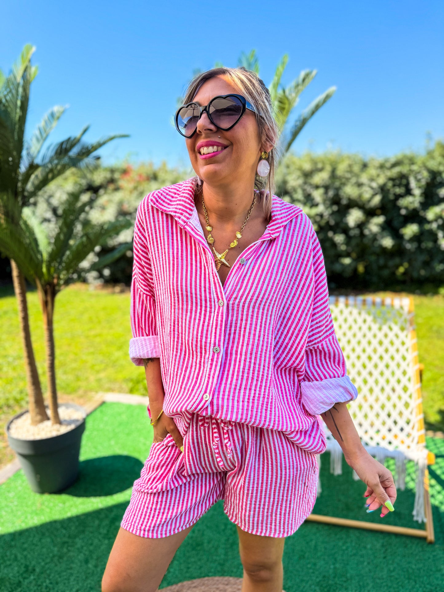 Chemise CHIARA rose
