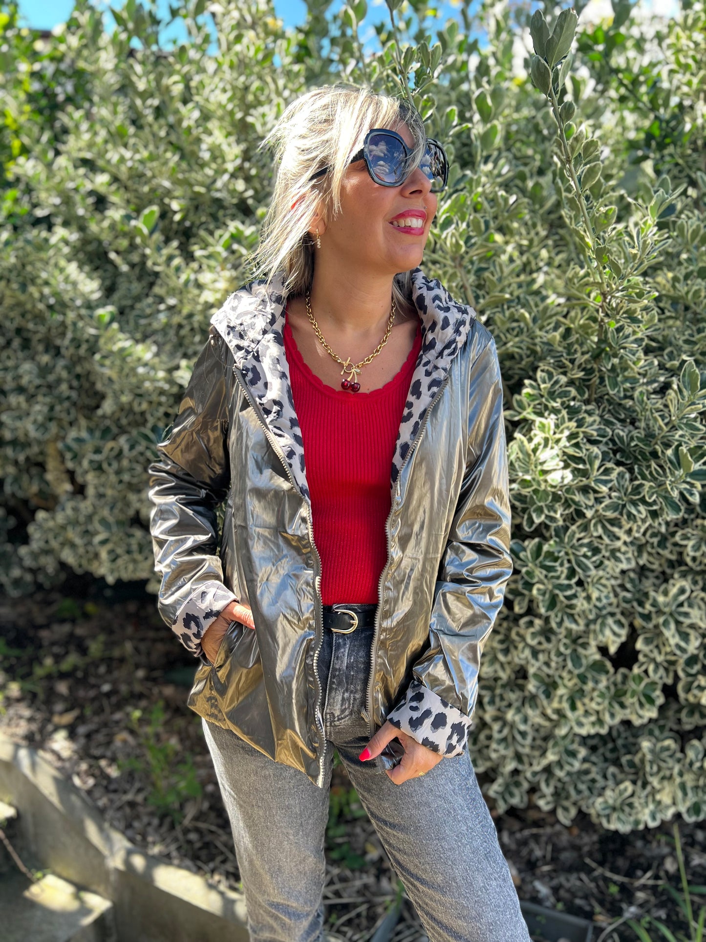 DUNE parka réversible bronze