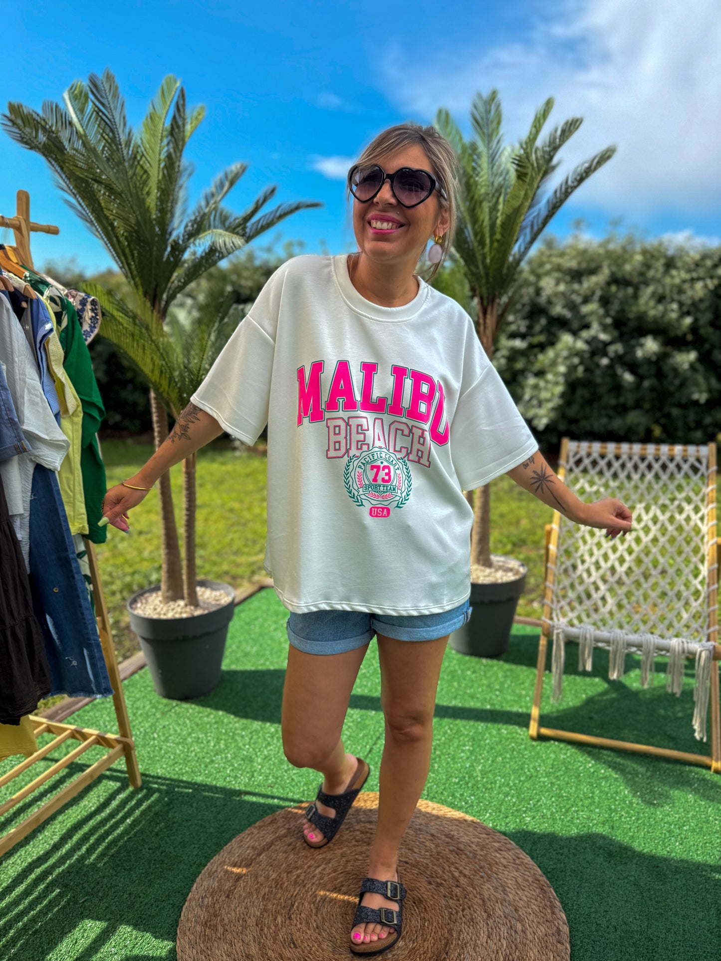 T-shirt MALIBU beach