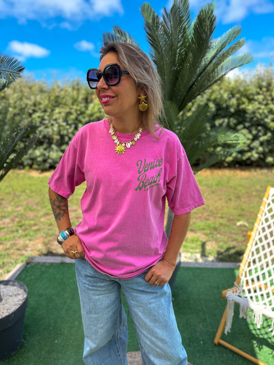T-shirt VENICE rose