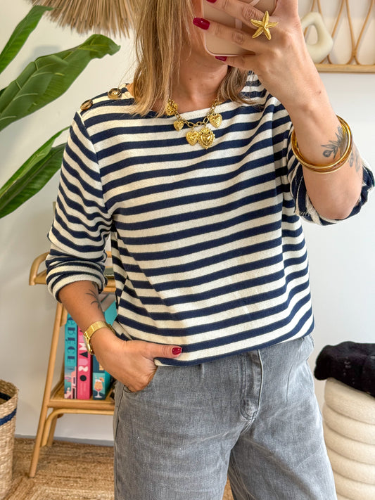 T-shirt PORTO bleu marine