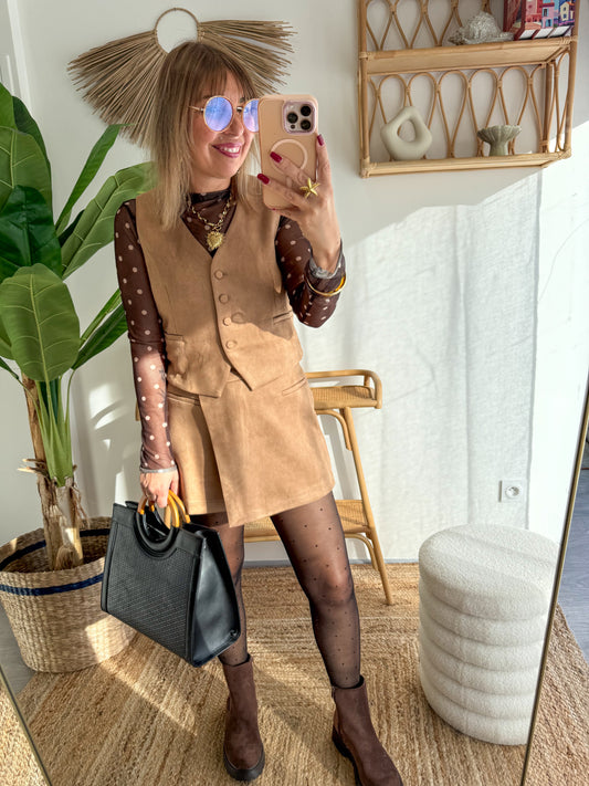 Gilet sans manche ÉBÈNE