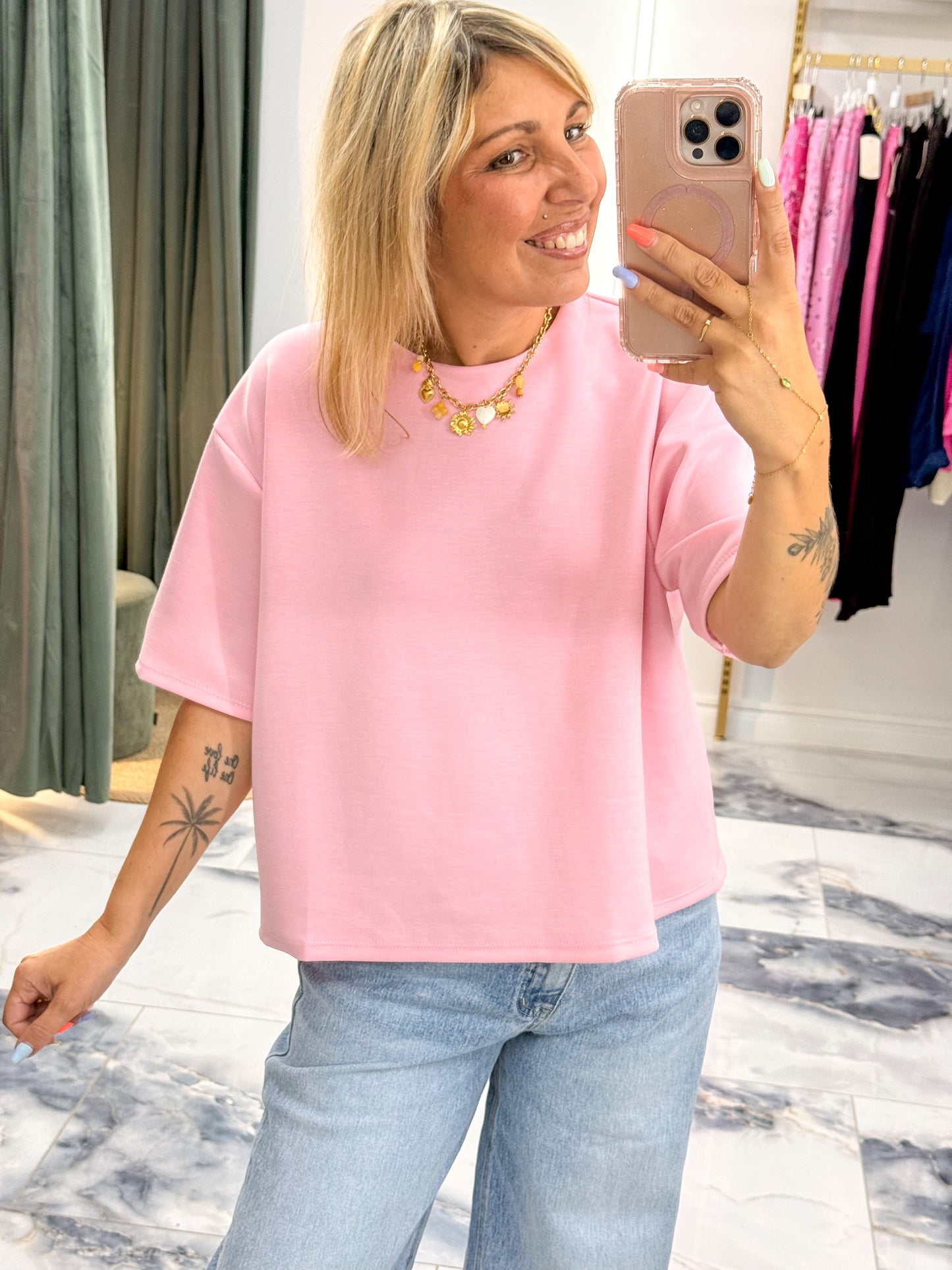 T-shirt ultra doux GASTON Rose