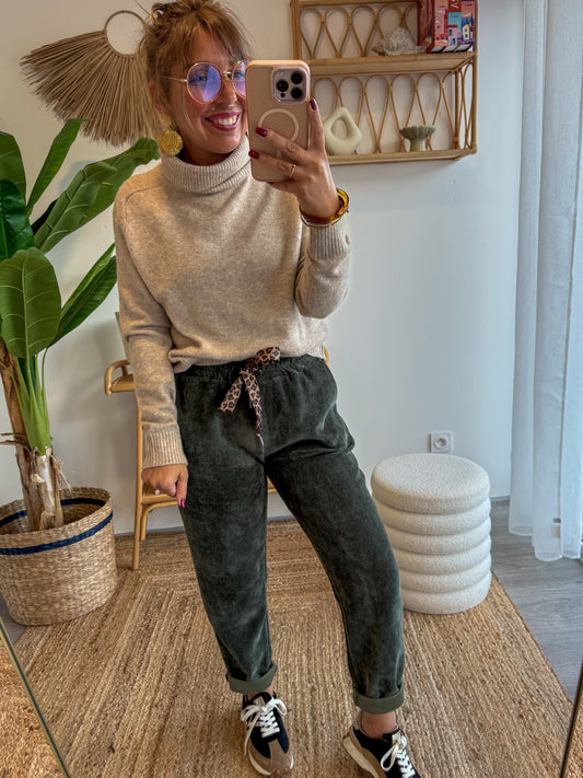 Jogg LÉO noeud kaki