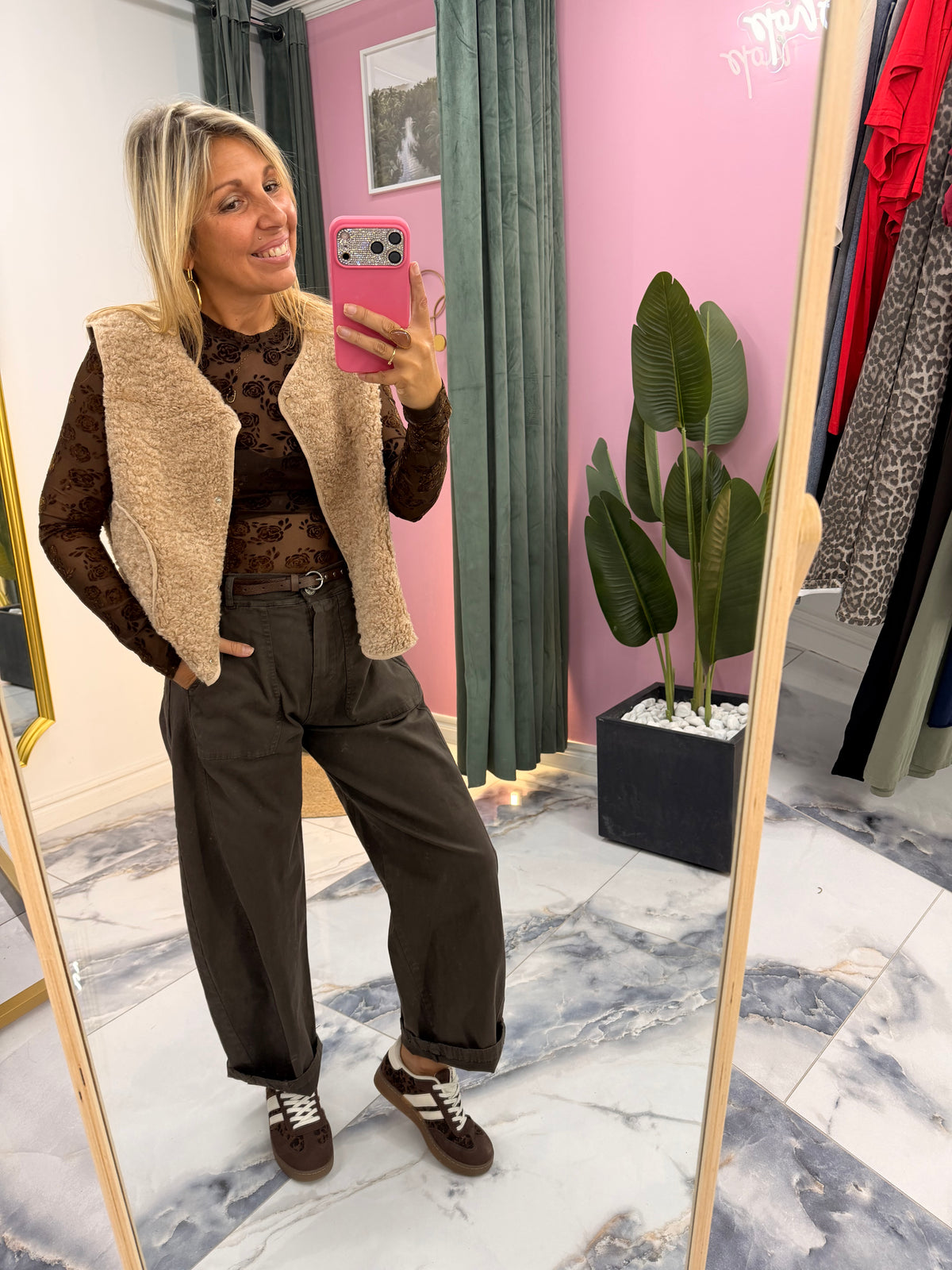 Pantalon ROMY Choco