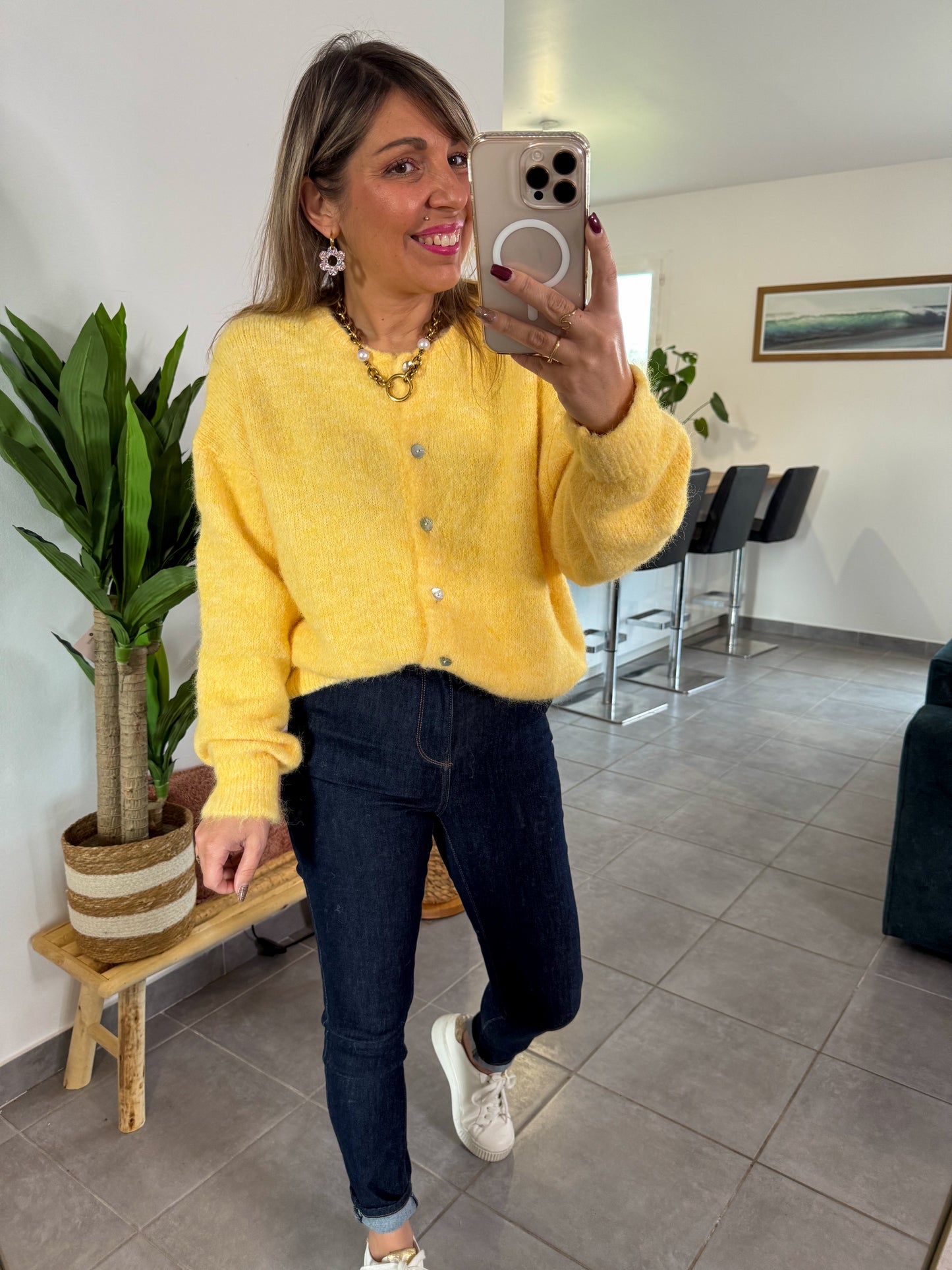 Gilet MEGGY jaune