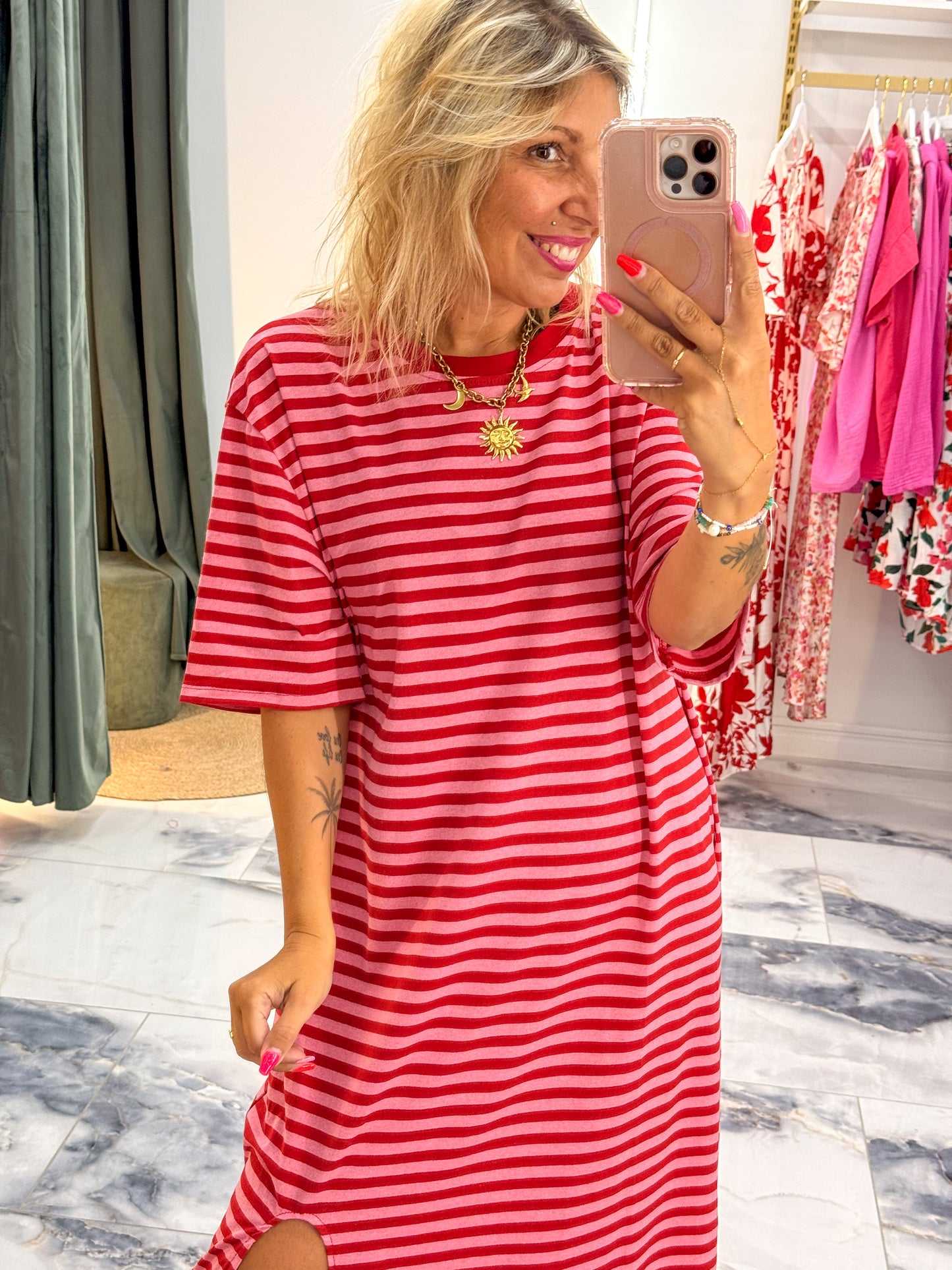 Robe SORBET pink/red