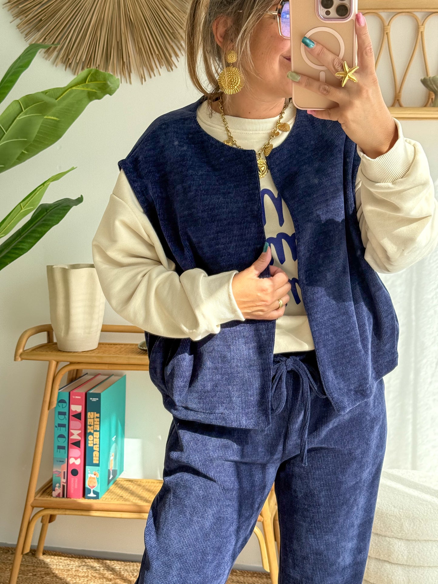 Gilet KAIA bleu marine