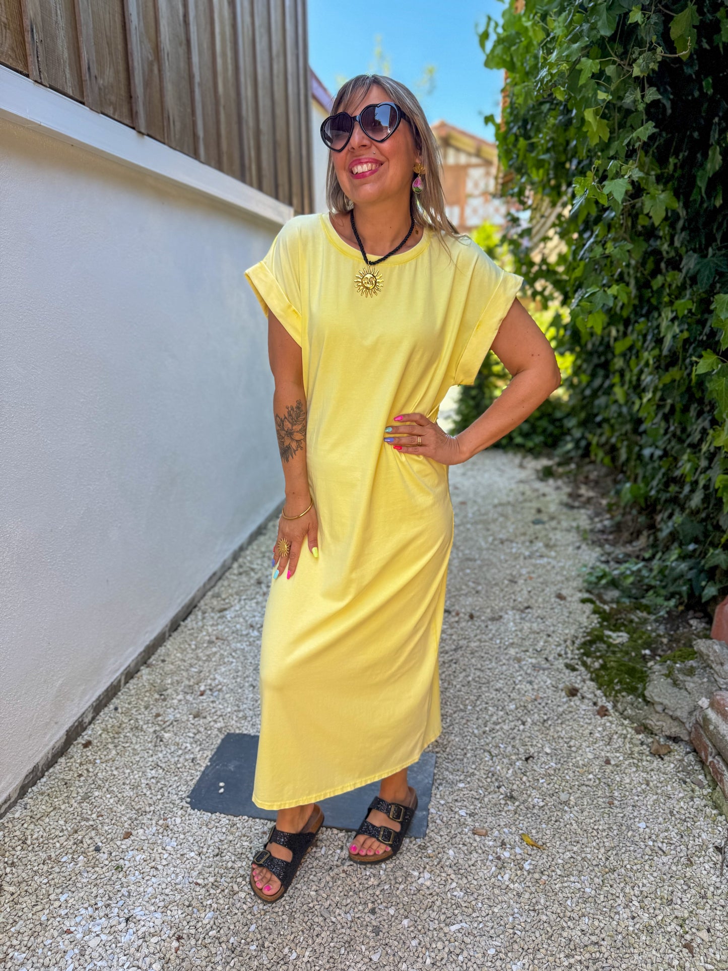Robe SUNSHINE jaune