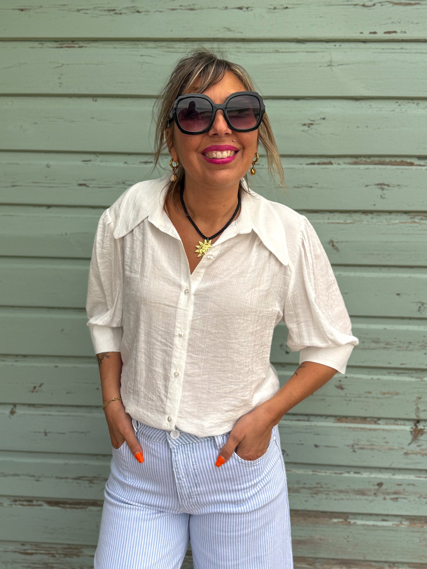 Chemise LAURA blanche